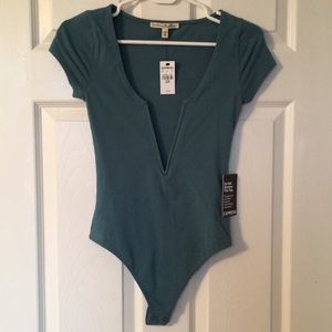 *** NWT *** Express Teal Bodysuit